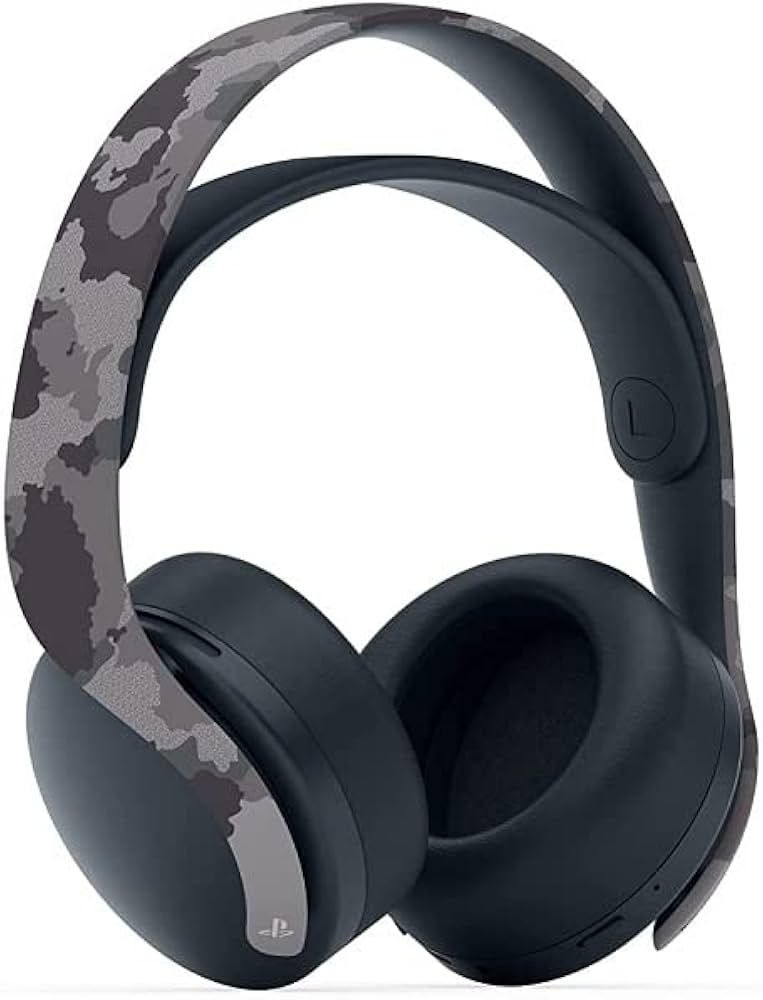 PlayStation 5 PULSE 3D Wireless Headset - Gray Camouflage PlayStation 5 PULSE 3D Wireless Headset - Gray Camouflage